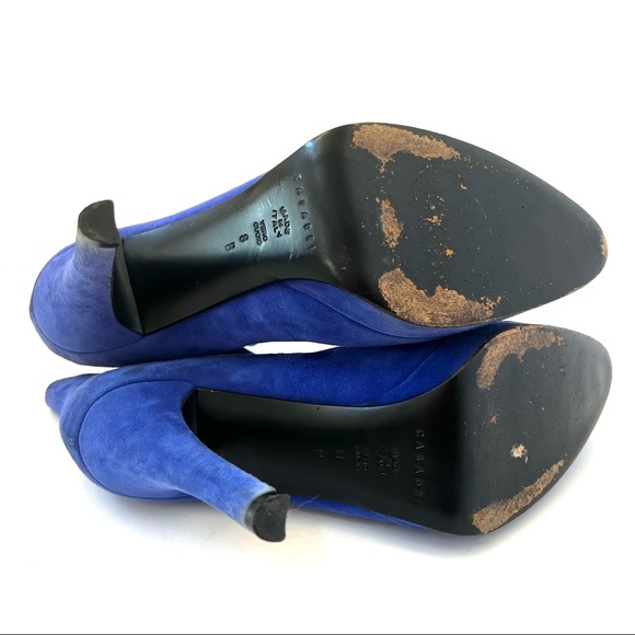 Casadei Blue Heel Boot B15/7 - Picture 7 of 12